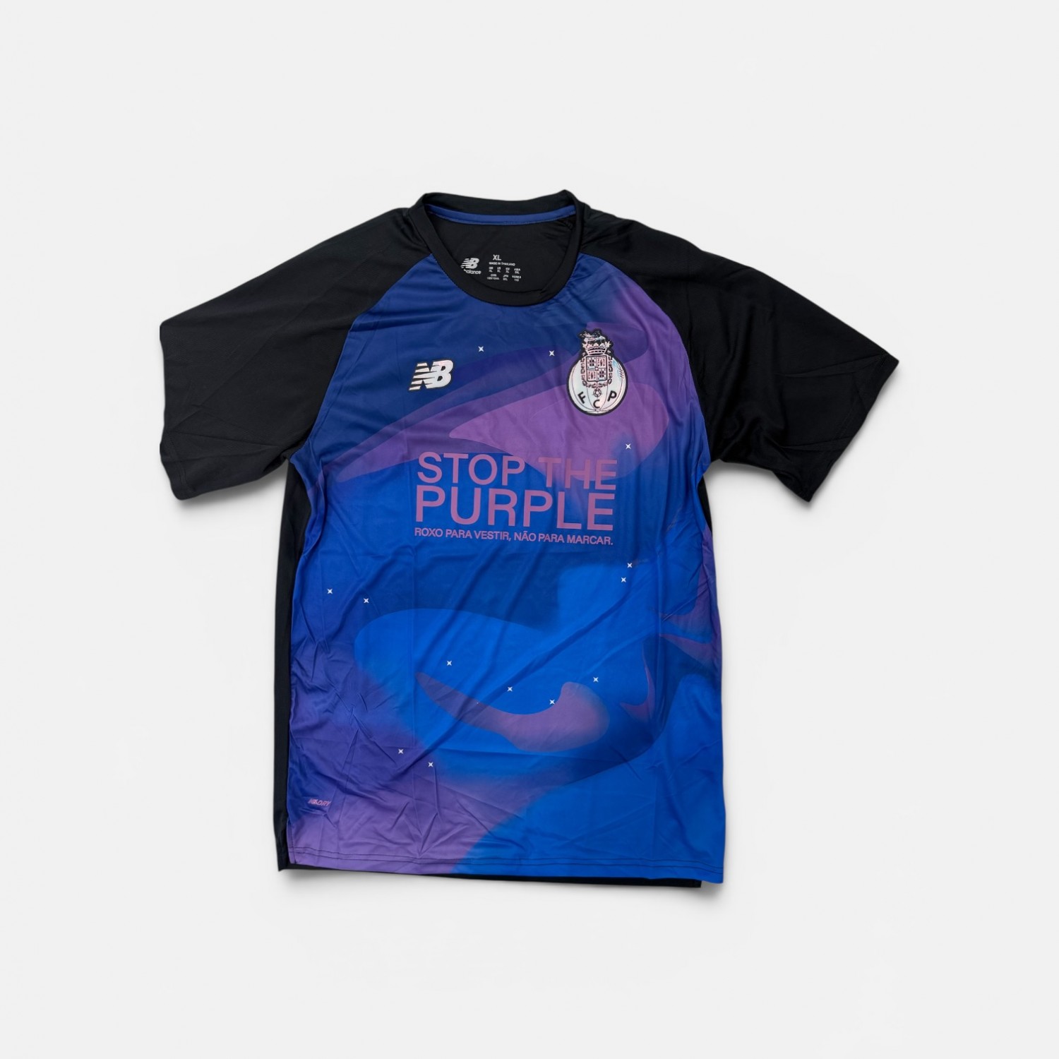 NEW BALANCE FC PORTO STOP THE PURPLE TRAINING JERSEY XL